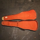 Antique   Violin Case 4 4 Size Musical Instrument Leather Black Stringed Hard