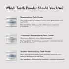 Remineralizing Tooth Powder     Fluoride-free Oral Care     Gently Cleans   White   