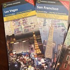 National Geographic Guide City Maps Las Vegas La Washington Dc Boston San Fran