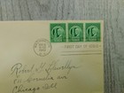 First Day Of Issue 1943 Wa Dc Freedom Of Speech Religion Stamps Posted Cover