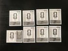 8 Stickers Lot Mex Mexico Blue Parallel  2026 Panini  World Cup Usa Nuno Team
