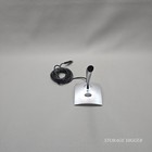 Logitech Usb Desktop Microphone Silver Black Pivots Noise Canceling For Pc mac