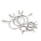 Hose Spring Clips Silicone Pipe Clamps Single   Double Wire Air Band Vacuum Tube