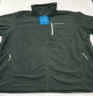 Columbia Men s Regular Fit Full Zip Fleece Jacket  Green  Size L