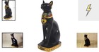 Kiaotime 9 5  Ancient Egypt Kitty Egyptian Bastet Cat Goddess Statue Collectible