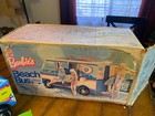 Vintage Barbie Beach Bus Surfer Camper With Box   Accessories 1973