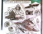 Beach   Sea From The Vault Clear Stamp Set By Hero Arts Cm361 New 