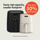 Bella 2 0 4qt Air Fryer Oatmilk