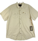 Howler Bros H Bar B Snapshirt Men s Medium Riverbed Snap Button Up Short Sleeve