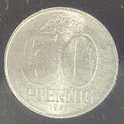 1990 East German Uncirculated Set 5 Beautiful Coins