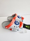 Crocs Classic Rocket Ship Fun Lab Clog Boys Youth C8 Glow In Dark Stars