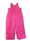 Zero Xposur Girls Insulated Snow Ski Bib Overalls Size 24m  Pink