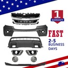 Fit 2015- 2020 Chevrolet Chevy Colorado Front Bumper Set Upper Bumper Lower Gril