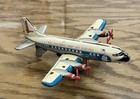 1950s Fly Easterns Prop Jet Electra Plane Line Mar Toys Japan Tin Friction Marx