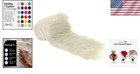 Soft Off White Faux Fur Strips For Crafts   Perfect 2