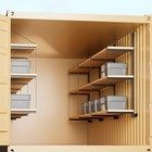 Black Cargo Shipping Container Shelving Shelf Brackets Universal 2 Pack 4 Pack