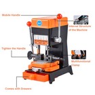 New Key Cutting Duplicating Machine Cutter Car Key Copier Locksmith Tools 110v-