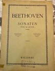 Vintage Classical Piano Sheet Music Lot  Bach  Beethoven  Chopin  Mendelssohn