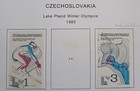 Czechoslovakia - 1980 - Lot Of Stamps On Album Page   - Used