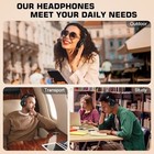 6s Wireless Bluetooth Headphones Over Ear  Hi-fi Stereo Foldable Wireless Ste   