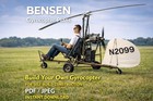 Plans Drawings Gyroplane   b19 Gyro Copters    Homebuilt Gyroplane Gyro-bee   pdf 