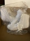 Ahmylion White Size 8 Women   s Ice Figure Skates