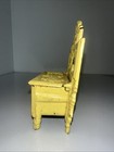 Antique Americana Cast Iron Match Box Safe Holder With Legs Iron Art Lb-19 