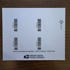 Sheet Of 4 Usps Priority Mail Stamps - Castillo De San Marcos Mnh 2021