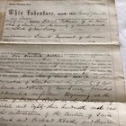 Indenture 1871 Signed Clerk Edwin Patterson Cumberland Camden Charles K Landis