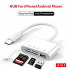 Usb C Sd Card Reader Micro Sd To Type C Otg Adapter For Iphone Macbook Samsung