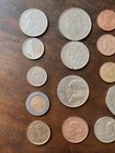 Random Vintage Coins And Tokens Lot Of 27