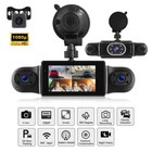 4k Dash Cam Recorder 4channel 360   Car Camera Dvr Vehicle Video G-sensor Wifi 64
