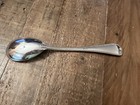 German 800 Silver Serving Spoon 7 In Crown Crescent Marks No Mono