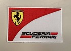 Scuderia Ferrari F1 Racing  Ferrari Red Iron-on Patch 3    H X 3    