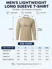 Reloust Men s 6-pack Lightweight Long Sleeve T-shirt Breathable Athletic Crewnec