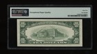 Dbr 1953-b  10 Silver Fr  1708 Gem Pmg 65 Epq Serial A11736030a