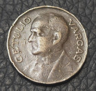 1942 Brazil 100 R  is Coin