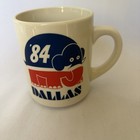 Rare Vtg Ceramic 1984 Dallas Republican Convention Coffee Mug Elephant 84 Reagan