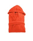 Terry Towelling Hooded Bath Robe Dressing Gown Turkish Cotton With Hood Bathrobe
