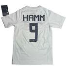 Usa Jersey  Hamm  Smith   Wambach  Girls Nike White Jersey  Size Youth   New tag