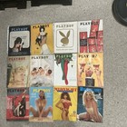 Vintage Playboy Magazine Collection  Lot Of 12