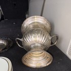 Antique Silverplate Two-handled Champagne  Ice Bucket