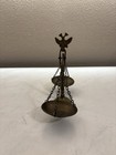 Vintage Brass Balance Scales Measuring Weights Tool Scale Of Justice