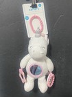 Carter s White Pink Plush Unicorn Lovey Stuffed Toy Teether Mirror Activity Toy