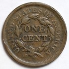 1852 1c Braided Hair Large Cent - Raw - Nice Looking Original Coin