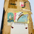 1932 Loaded Scrapbook Young Lady   s Steamship Trip To Europe Cunard Tuscania Ta6