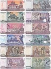 Cambodia Set 12 Pcs 100 200-100000 Riels P 61 62 65 66-70 72 73 2012-2021 Unc