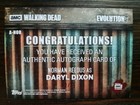 2017 Amc Walking Dead Evolution Norman Reedus As Daryl Dixon Auto A-nor