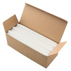 20 Pack White Taper Candles  10 Hours Burn Time  20pack  h 12inch  