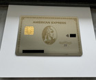 New Limited  American Express Gold Card  White Gold  Cancelled  Collectible 